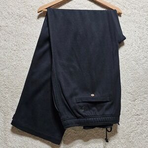 Tommy Bahama Men's Black Fleece Lounge Pants Sweatpants XXL Drawstring Pocket